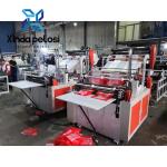 Hot Melting Glue PE Bag Sealing And Cutting Machine Bag Computerized