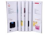 Foldable Business Card Printing , A5 Leaflet Printing Art Paper Full Color