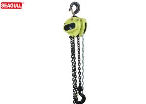 Wholesale Chorme Surface Manual 1 Ton Chain Block For Warehouse , Standard Lift 3m from china suppliers