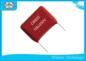 High Precision Metallized Polyester Film Capacitor CBB22 10μF / 106J 250V Capacitor