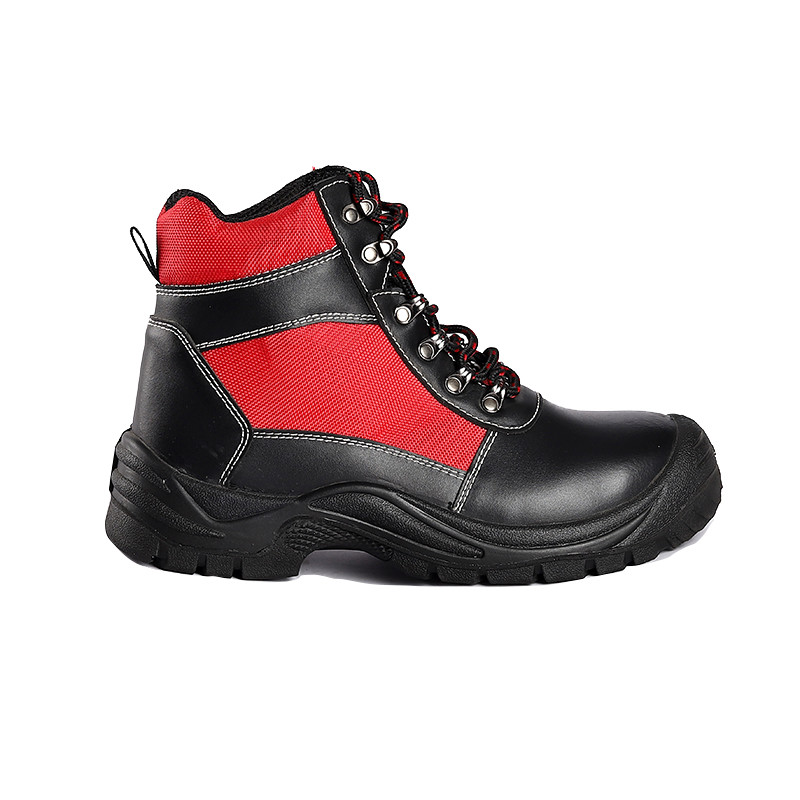 Shengjie Oil Slip Resistant Shoes Workers Working Boots Steel Toe Puncture Proof Anti Static Mens Work Boots Waterproof
