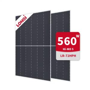 Wholesale 182mmx182mm Cell Size Longi Hi-MO 5m LR5-72HBD 540-560M Solar Panel for Your Country from china suppliers
