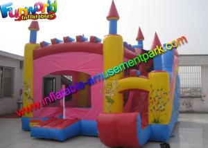 Wholesale Trink Bell Vinyl Inflatable Bouncy Slide , Inflatable Combo Jumping Castle from china suppliers