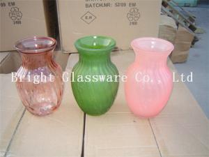 Wholesale Custom beautiful design glass vase for wholesale from china suppliers
