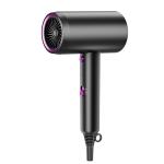 2400W Motor Blue Light Negative Ions Hair Dryer with 2 Heat Settings and