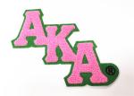 Greek Chenille Letter Patches Varsity Jackets Style Good Colorfastness
