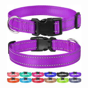 Wholesale Woven Logo Puppy Flashing Collar from china suppliers