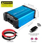 OEM ODM 600W 1000W 1500W 2000W 2500W 3000W 3500W 4000W Pure Sine Wave Power