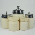 Horizontal Nylon Ball Mill Jar For Roller Ball Mill / Mixing Mill