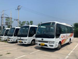 Wholesale 2015 Year Mini Used Yutong Buses Cummins Front Engine 6729 Model from china suppliers