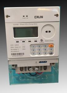 Wholesale Calin STS Prepaid Three Phase Smart Energy Meters 20 Digits Token Low Credit Warning Tamper Protection For Tanzania from china suppliers