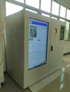 Wholesale 42inch Touch Recycle bottle machine shredding Glass to Reuse For Resturant , Supermarket from china suppliers