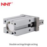 Double Acting Parallel Pneumatic Cylinder Compact Air Gripper Finger