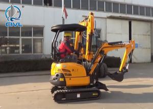 2tons 22HP 16KW Mini Engine Excavator With 0.045cbm Bucket Capacity