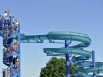Fiberglass Swimming Pool Slide Playground Water Sports And Entertainment Play