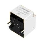 LPJD0773DNL 100/1000 Base-T Vertical Magnetic RJ45 Connector Without LED