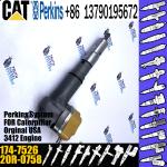 3412 diesel engine fuel injector 174-7526 20R0758 20R-0758 INJECTOR 174752for