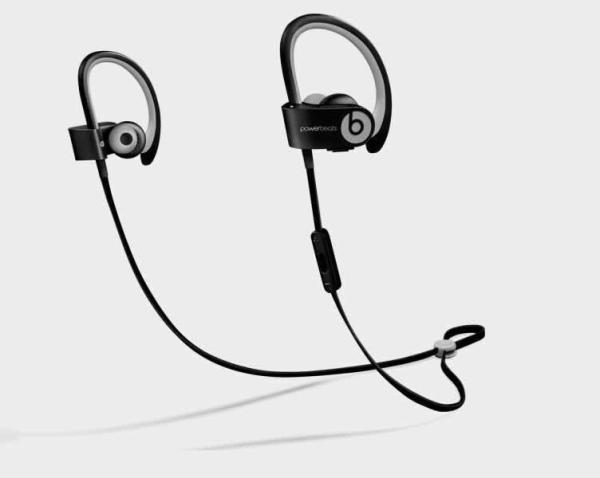 Beats By Dr. Dre Powerbeats 2 Wireless matte Black-In-ear Sport Headphones made