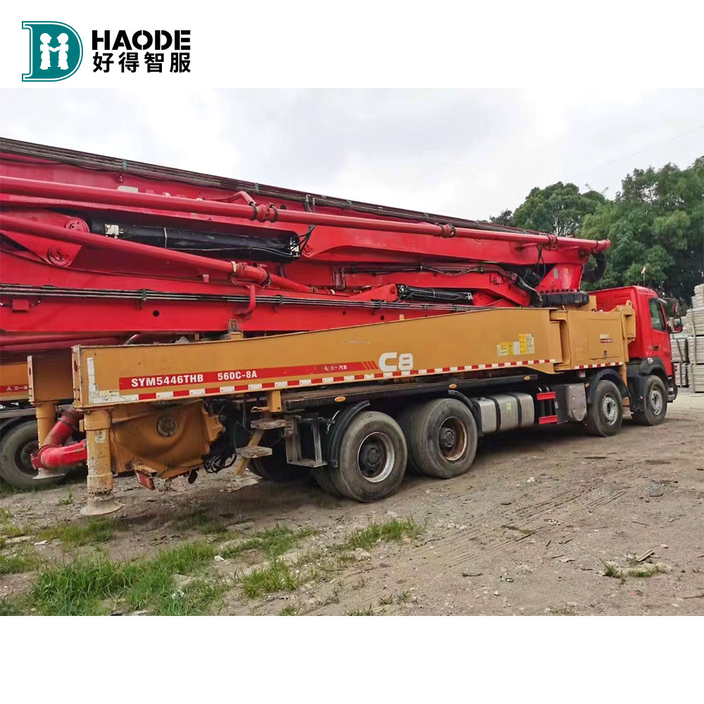2018 Year HAODE Sany SYM5446THB Used Design Hydraulic Pump Diesel Concrete Pump Machine