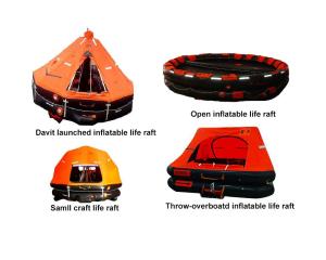 Wholesale EC/CCS Certificate marine inflatable life raft for lifesaving from china suppliers