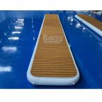 Depend On Size Capacity Blow Up Floating Dock Inflatable Platform With Air Pump