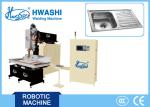 Automatic Sink Seam Welder Machine , Basin / Wash Tank DC Seam Welder Hwashi