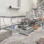 Plastic Industry PP PE Vertical Water Ring Pelletizing System Waste Plastic