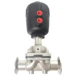 Stainless Steel 316L Pneumatic Diaphragm Valve for Water Media DN15-DN57 Port