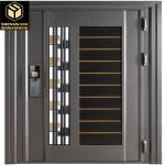 Hotel Villa Stainless Steel Entrance Door Handles Locks Steel Front Doors