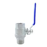 Stainless Steel 2PC Female and Male Thread Ball Valve for Straight Through Type