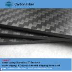 Black Full Carbon Fiber Board good heat resistance customized