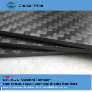 Wholesale Black Full Carbon Fiber Board good heat resistance customized from china suppliers