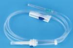 PVC Sterile Disposable Infusion Set Medical Grade With 150cm Tube Length EO