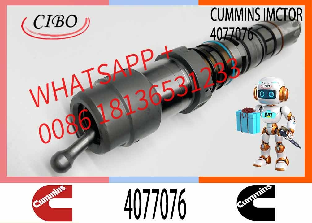 Cummins Fuel Injector Assembly 4902827 4062090 4077076 for QSK23 engine Komatsu PC1250-7 excavator