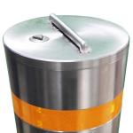 Customizable Manual Bollards with High Weather Resistance 600±5mm Height Powder