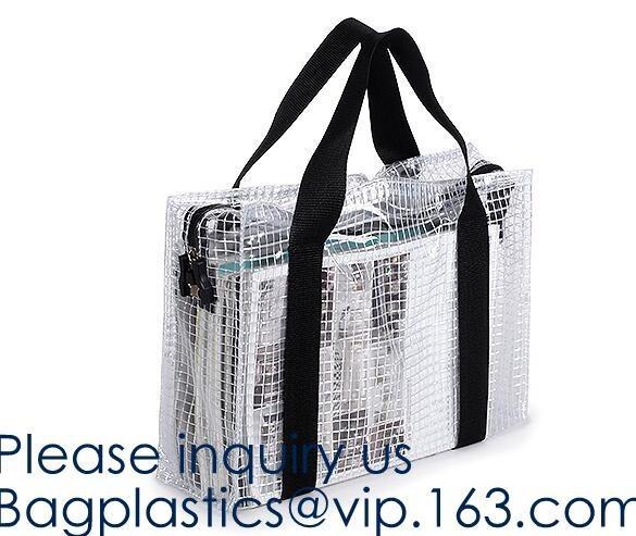 Zippered Money Pouch Bank Bag Security Deposit Bags Assorted Color Tool Bag Bank