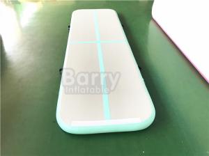Wholesale Eco Friendly Professional Mint Home Air Track Gymnastics Mat With Drop Stitch Material from china suppliers