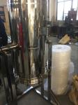 2.2KW Power Stainless Steel Bag Filter Housing Single Bag Filter Machine