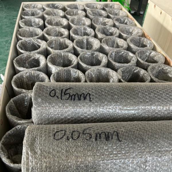 Flat Filter Stainless Steel Wedge Wire Mesh For Vibrating Sieve Rectangle Hole