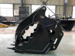 Customized Wood Grabbing Bucket Thumb Excavator 220-3800kg Heavy Duty Q355B