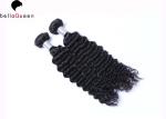 Grade 7A Unprocessed Peruvian Human Hair Deep Wave Hair Weft For Women