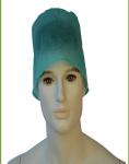 Spunbond Fabric Disposable Bouffant Scrub Caps 61x14 Cm High Tensile Strength