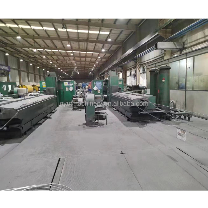 Aluminum Al Rod Drawing Machine with and Inlet Diameter 9.5mm Outlet Diameter 1.7mm