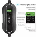 7kw 32a Type 1 2 Mobile Level 2 Ev Charger Ac Station OLCD Screen