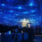 Custom RGBW Star Ceiling Twinkle Stage Lights Optic Fiber Engine Waterfall APP