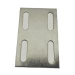 Silver Aluminum Alloy Embed Plates For Sale Fireproof Curtain Wall Constructions