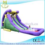 Hansel 2017 hot selling commercial PVC outdoor water slide inflatable