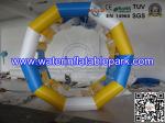 Cylinder Inflatable Water Roller Ball , Inflatable Fun Roller Water Games