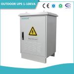 Telecom Online Outdoor UPS System 1KVA 613 * 640 * 954mm With Lithium Iron