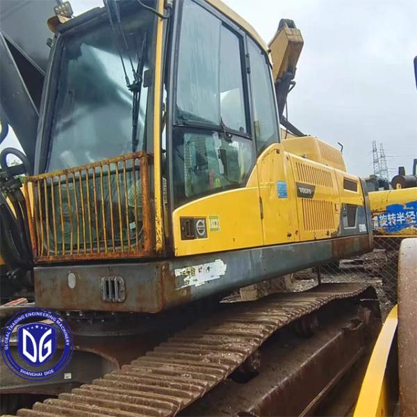 Original Used Volvo EC480 48Ton Crawler Excavator Large Mining Equipment On Sale